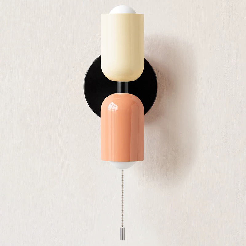 Nzmarket Dual Up & Down Outdoor Wall Sconce – Modern Glass & Metal