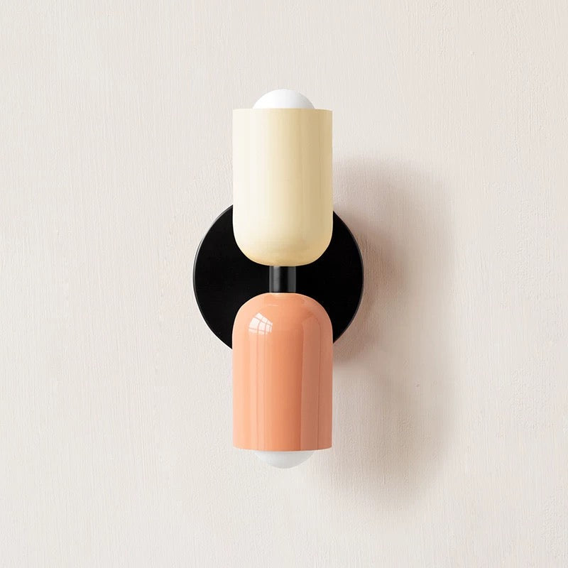 Nzmarket Dual Up & Down Outdoor Wall Sconce – Modern Glass & Metal
