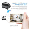 Waterproof HD Mini Camera With Night Vision and Wide Angle Lens WiFi 1080P