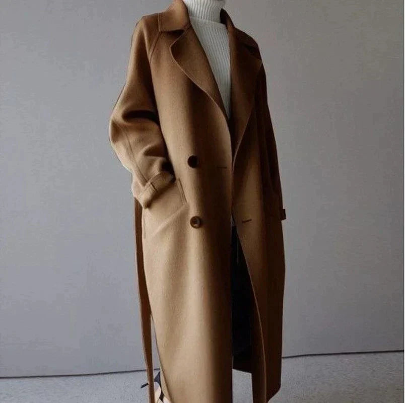 Penelope - Longline Wool Coat