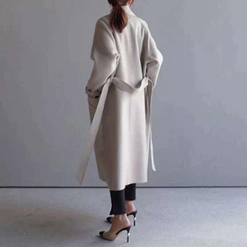 Penelope - Longline Wool Coat