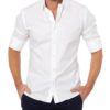 William - Men's Shirt with Zip