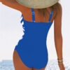 Chloé - Maillot Une Pièce Rayé Sexy Col V