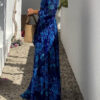 Francesca | Long dress with floral print