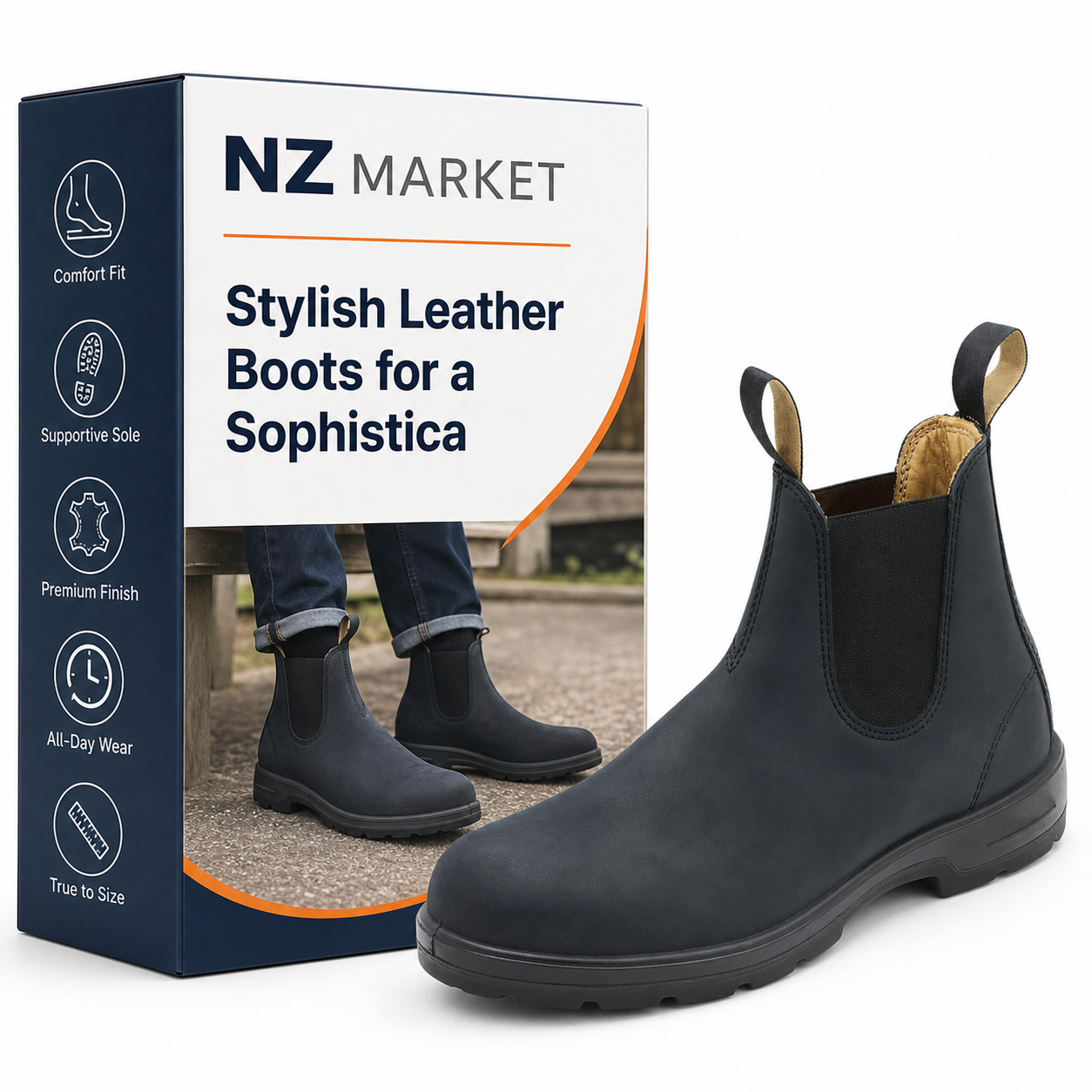 Stylish Leather Boots for a Sophisticated Look