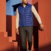 Beau | Men's Lightweight High Collar Puffer Vest