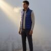 Beau | Men's Lightweight High Collar Puffer Vest