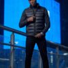 Beau | Men's Lightweight High Collar Puffer Vest
