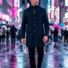 Soren | Men's Tailored Wool-Blend Notched Lapel Coat