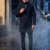 Soren | Men's Tailored Wool-Blend Notched Lapel Coat