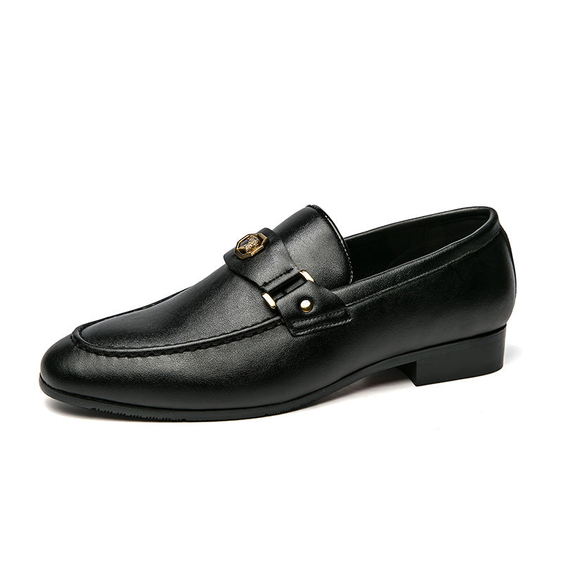 Cole | Men's Metal-Buckle Leather Loafers