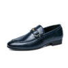 Cole | Men's Metal-Buckle Leather Loafers