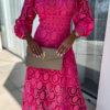 Nzmarket Patricia Romantic Lace Dress – Elegant Evening Wear