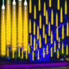 Nzmarket LED Meteor Falling Rain Garden Lights – 8-Tube Outdoor Set