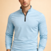 Tate | Men's Performance Zip Neck Long Sleeve