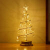 Nzmarket LED Acrylic Christmas Tree Table Decoration – Bright Illuminated Display