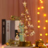 Nzmarket LED Acrylic Christmas Tree Table Decoration – Bright Illuminated Display