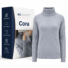 Cora - Stylish knitted turtleneck jumper