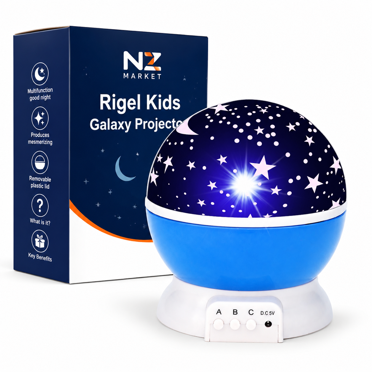 Nzmarket Rigel Kids Galaxy Projector