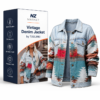 Vintage Denim Jacket by TUULIKKI - Timeless Style for Every Occasion