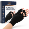 Arthritis Relief Gloves - Magnetic Compression for Hand Support & Swelling