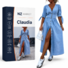 Claudia - Maxi Denim Dress