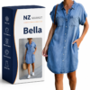 Bella - Stylish Denim Dress
