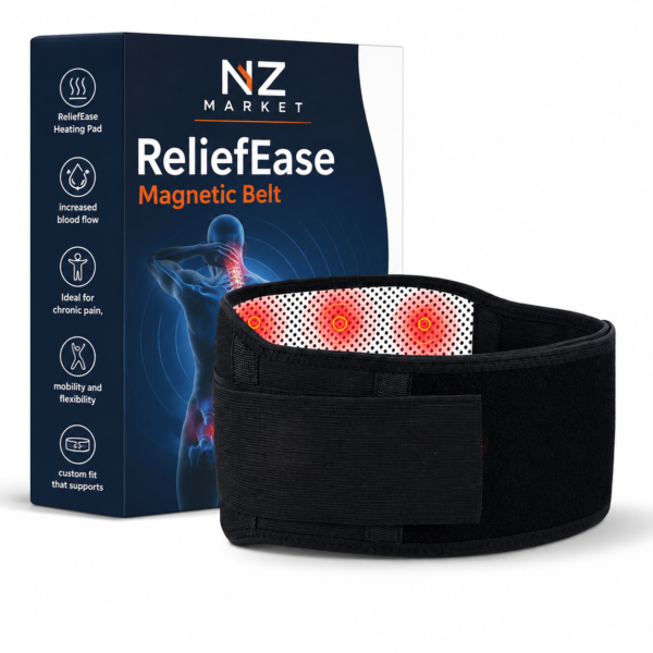 ReliefEase Magnetic Belt – Supportive for Lower Back Comfort