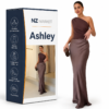 Ashley | Maxi Dress with a Guilt in Satin