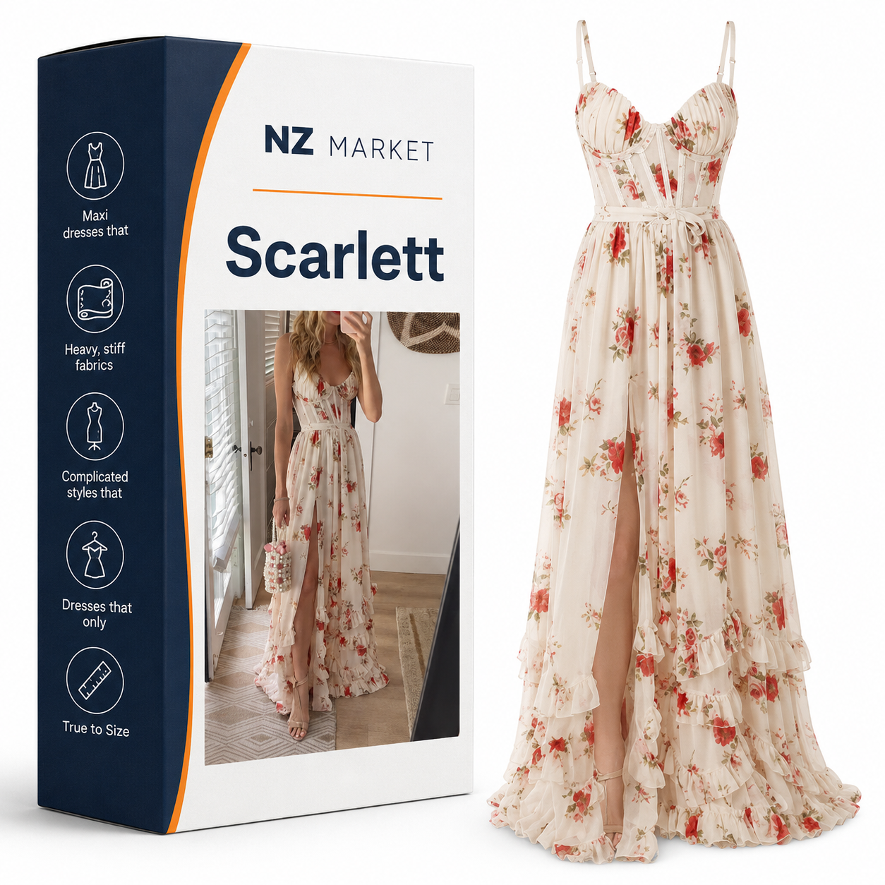 Scarlett | Romantic Floral Dress