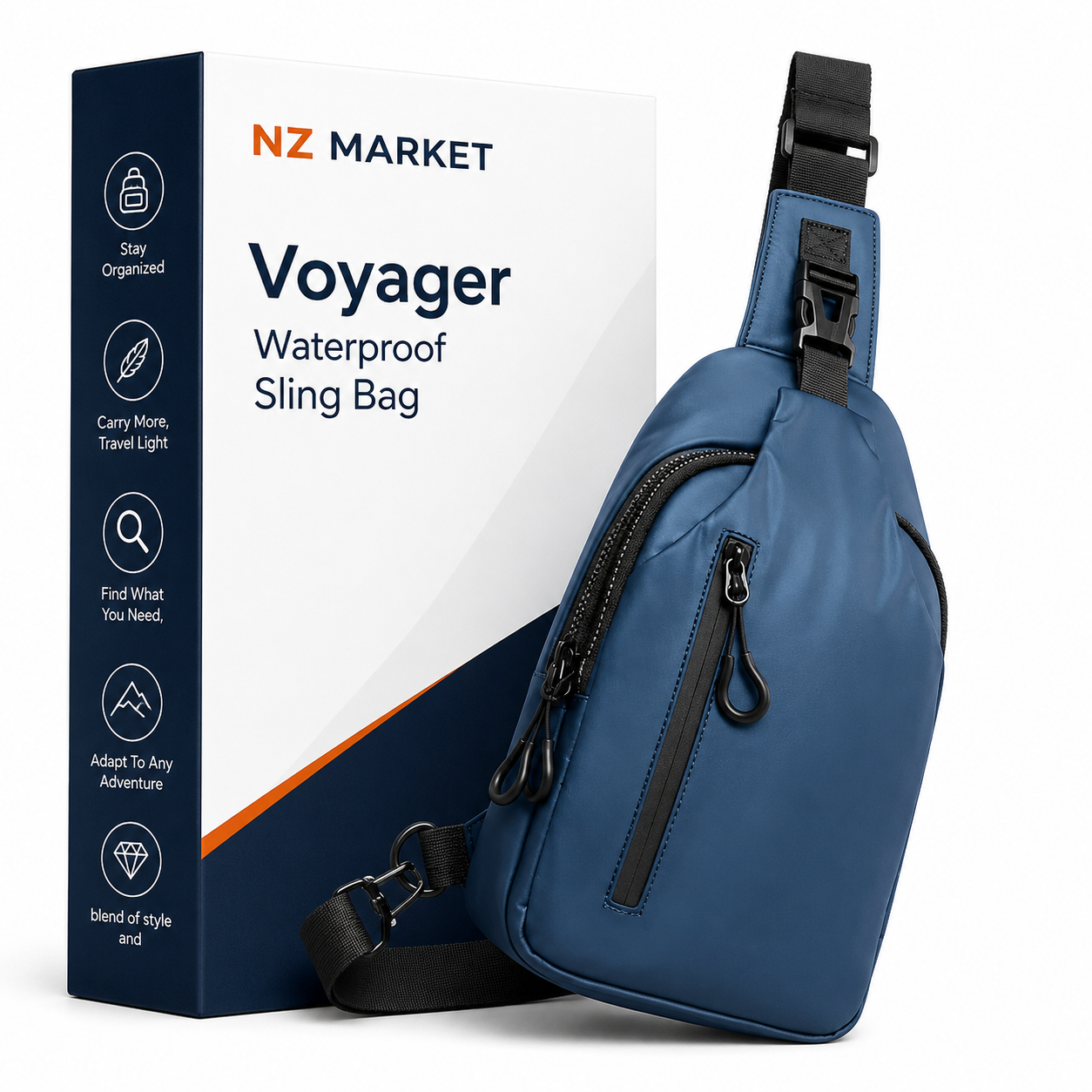 Voyager Waterproof Sling Bag