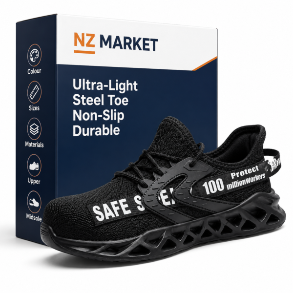 Ultra-Light Steel Toe Non-Slip Durable Shoes