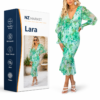 Lara - Midi Dress with Floral Print