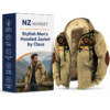 Stylish Men's Hooded Jacket by Claus