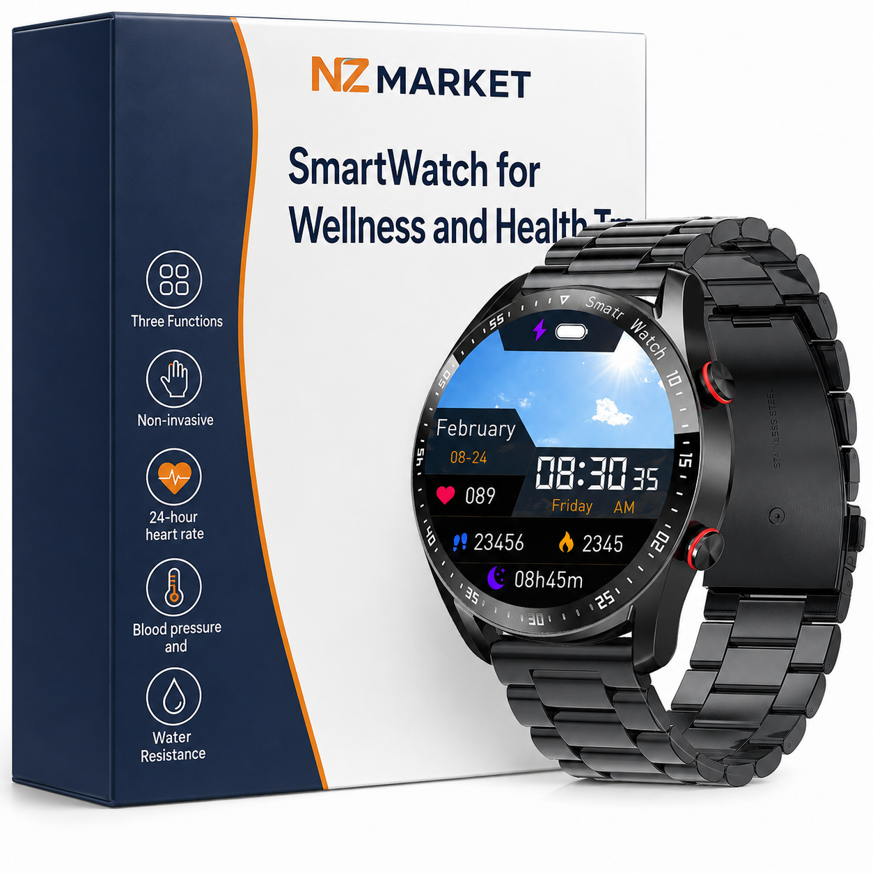 SmartWatch for Wellness and Health Tracking