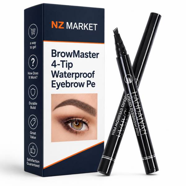 BrowMaster 4-Tip Waterproof Eyebrow Pen