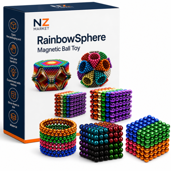RainbowSphere Magnetic Ball Toy