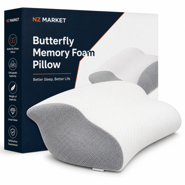 Butterfly Memory Foam Pillow
