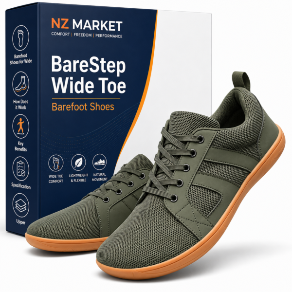 BareStep Wide Toe Barefoot Shoes