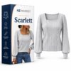 Scarlett - Trendy Top with Stylish Neckline