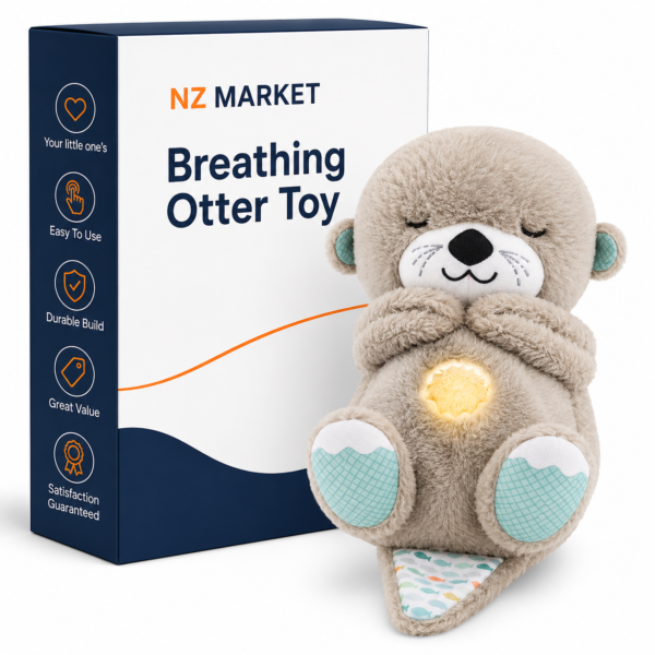 Nzmarket Breathing Otter Toy