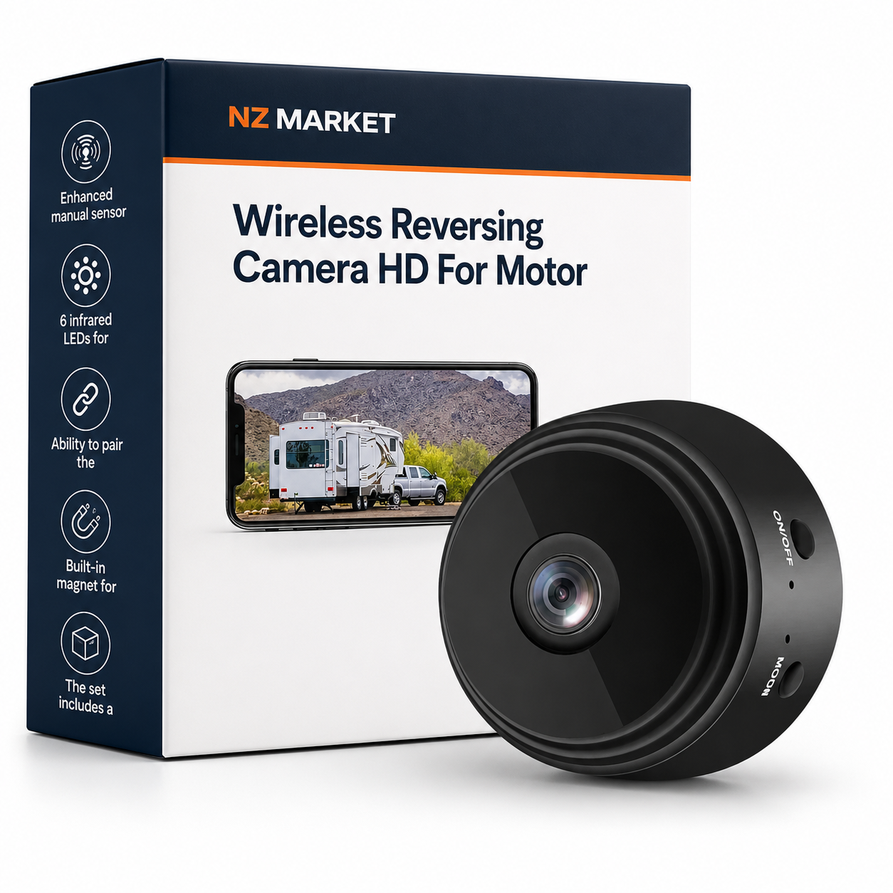 Wireless Reversing Camera HD For Motorhome, Truck And Trailer