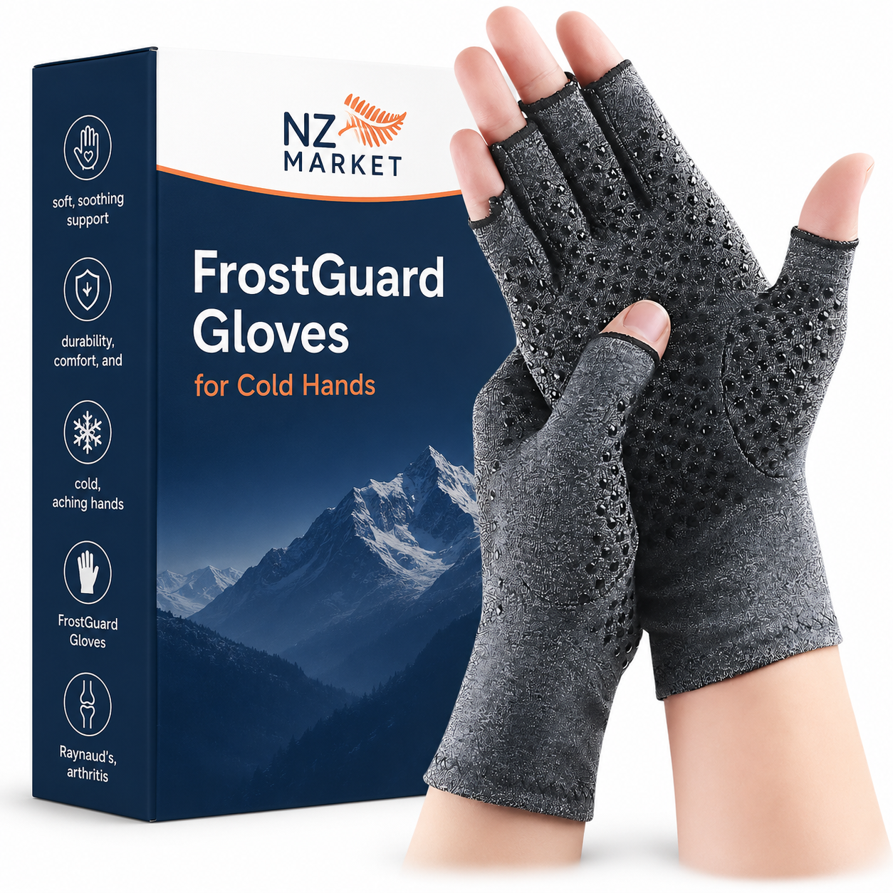 FrostGuard Gloves for Cold Hands - Thermal Gloves for Hand Comfort