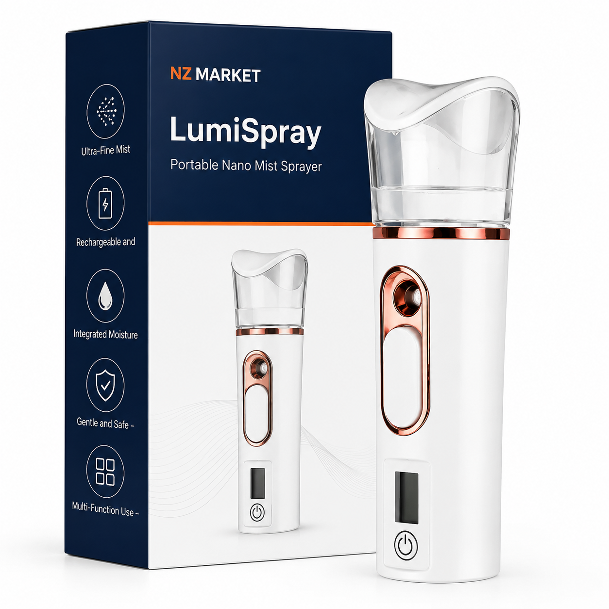 LumiSpray - Facial Steamer & Moisture Enhancer
