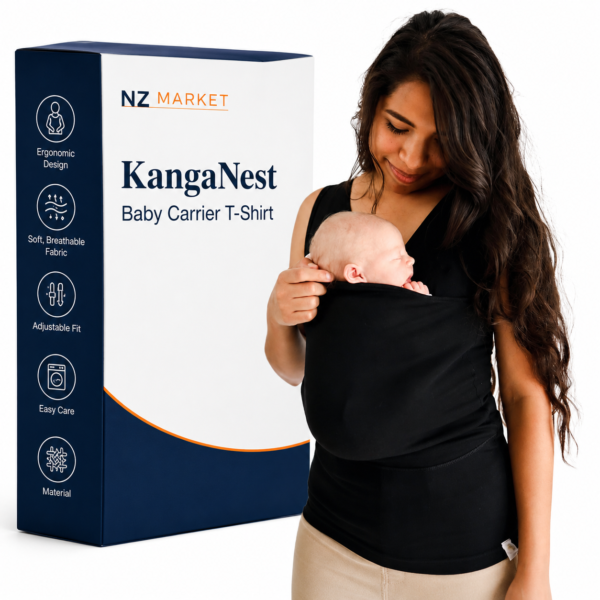 KangaNest Baby Carrier T-Shirt – Hands-Free, Soft & Supportive