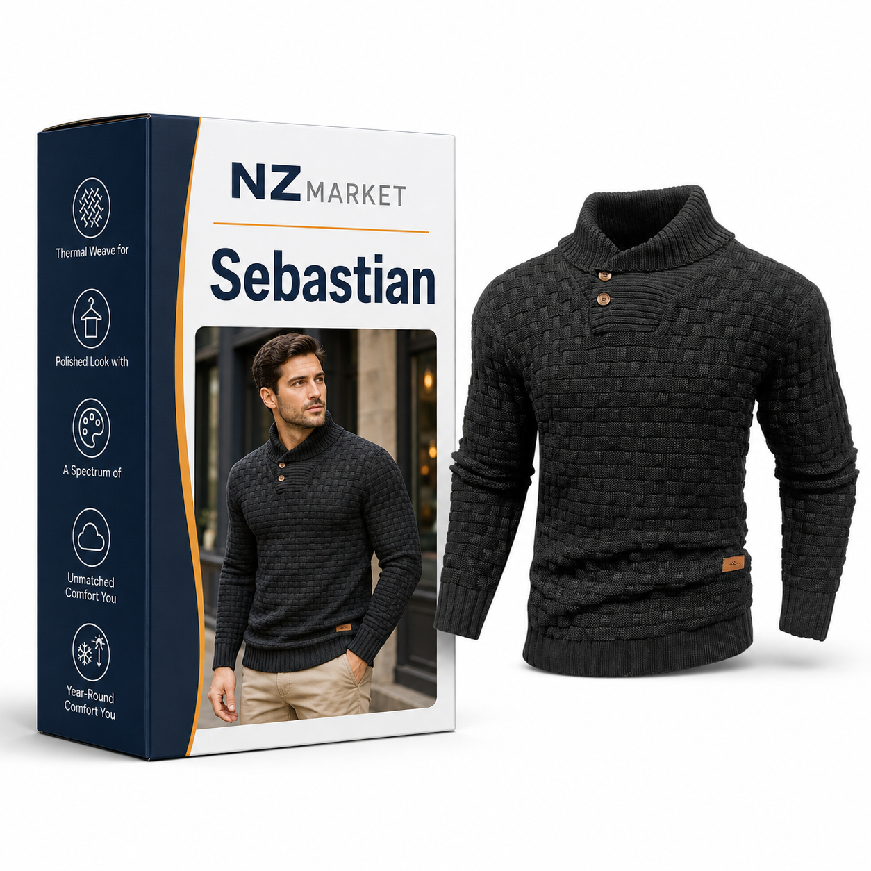 Sebastian - Soft Thermal Sweater