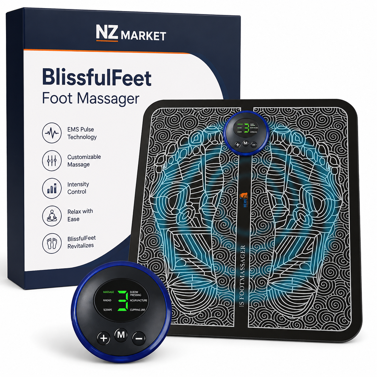 BlissfulFeet Foot Massager