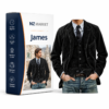 James - Corduroy Suit Jacket