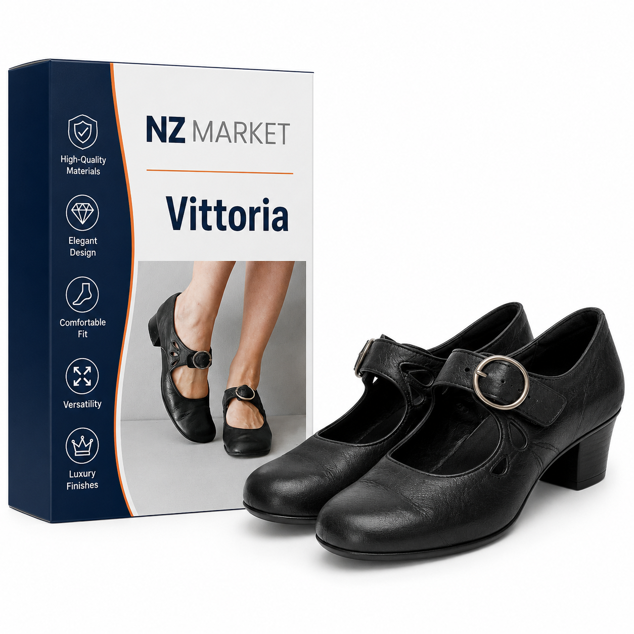 Vittoria - Elegant Leather Sandals