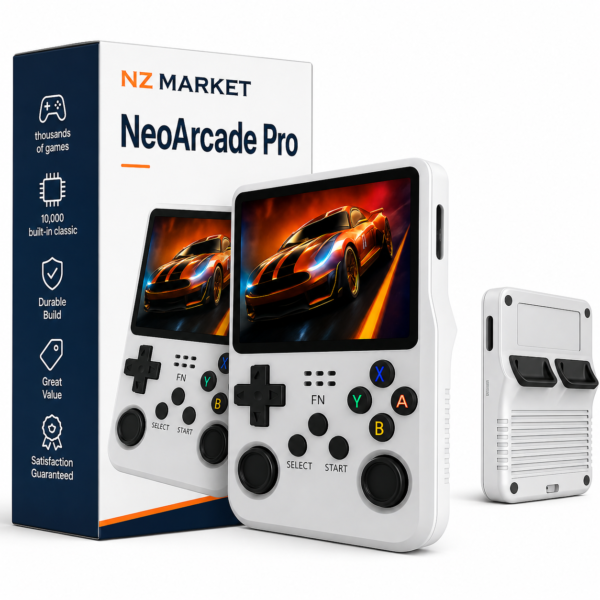 NeoArcade Pro – HD Retro Console with Dual Joysticks